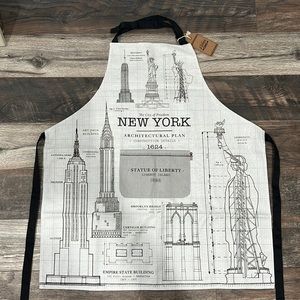 BRAND NEW APRON!!! Cooking with love. NYC edition.
